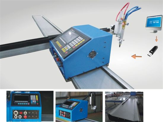 CNC mașină de tăiat cu plasmă / flacără portabilă pentru tăierea aluminiului
