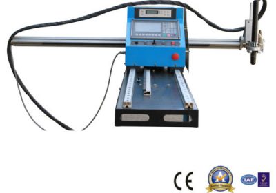 chineză Tipul Gantry CNC Plasma Cutting Machine, oțel placă de tăiere și mașini de foraj prețul fabricii